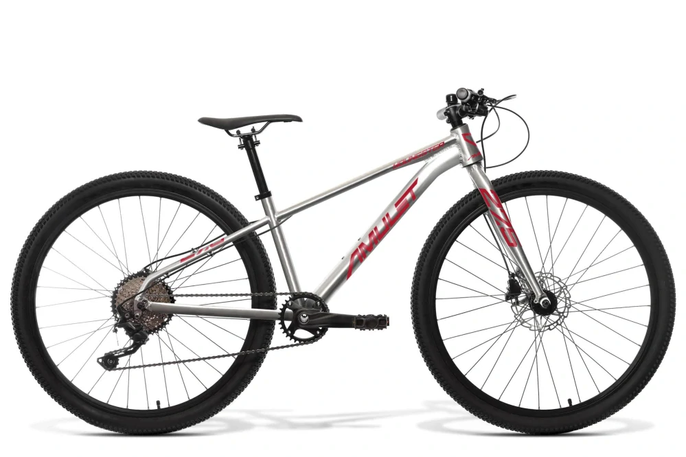 Amulet Youngster 2025 - juniorské kolo 27,5" - stříbrná/červená - vel. 15" (S)