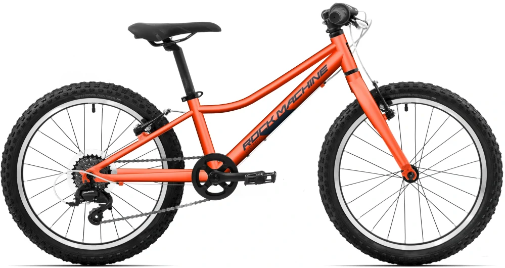 Rock Machine Catherine 20 VB 2025 - horské kolo dětské 20" - Coral Red - vel. 9" (XXS)