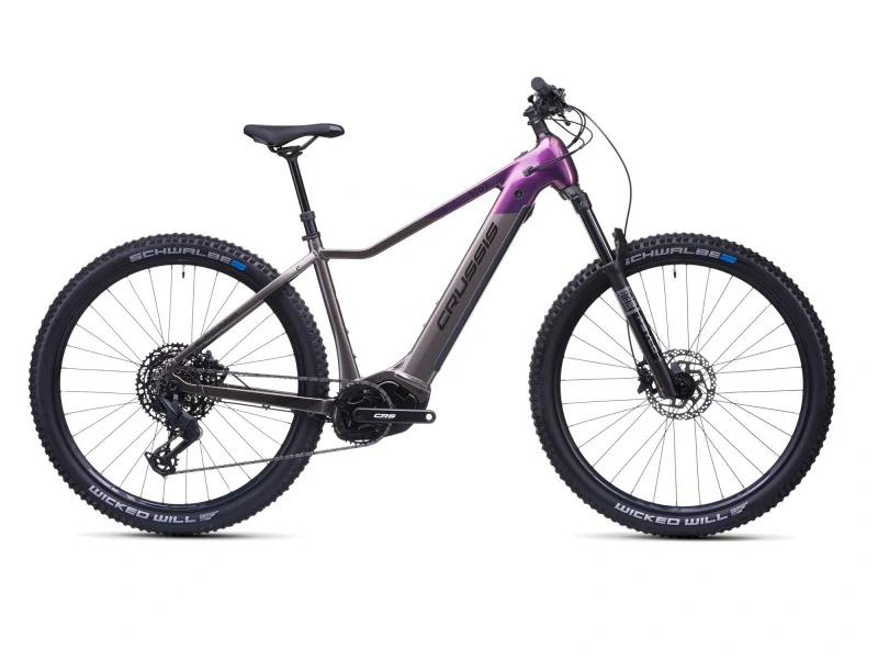 Crussis e-Fionna 10.11 2026 - horské elektrokolo dámské 29" - 894 Wh (24,85 Ah) -fialová/šedá - vel. 18" (M)