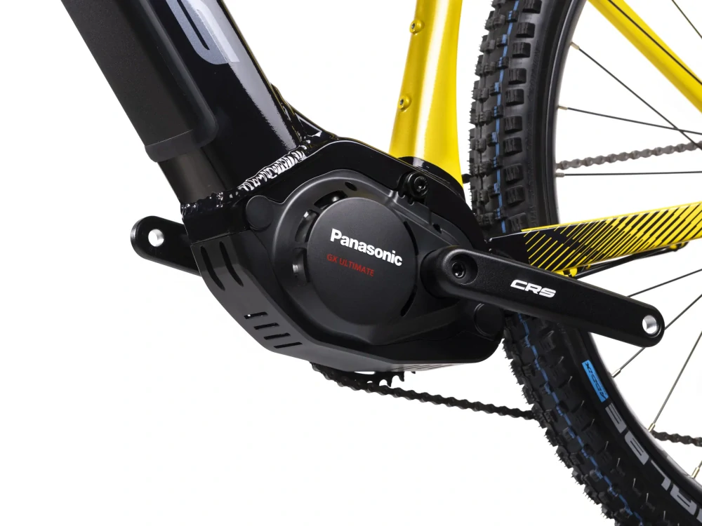 Crussis e-Largo 10.10-M 2025 - horské elektrokolo pánské 29"- 720 Wh - černá/žlutá - vel. 18" (M)