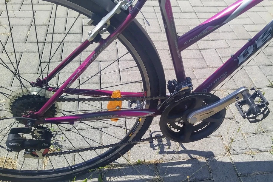 Dema Ormea - krosové kolo dámské 28" - fialová - vel. 18" (M)