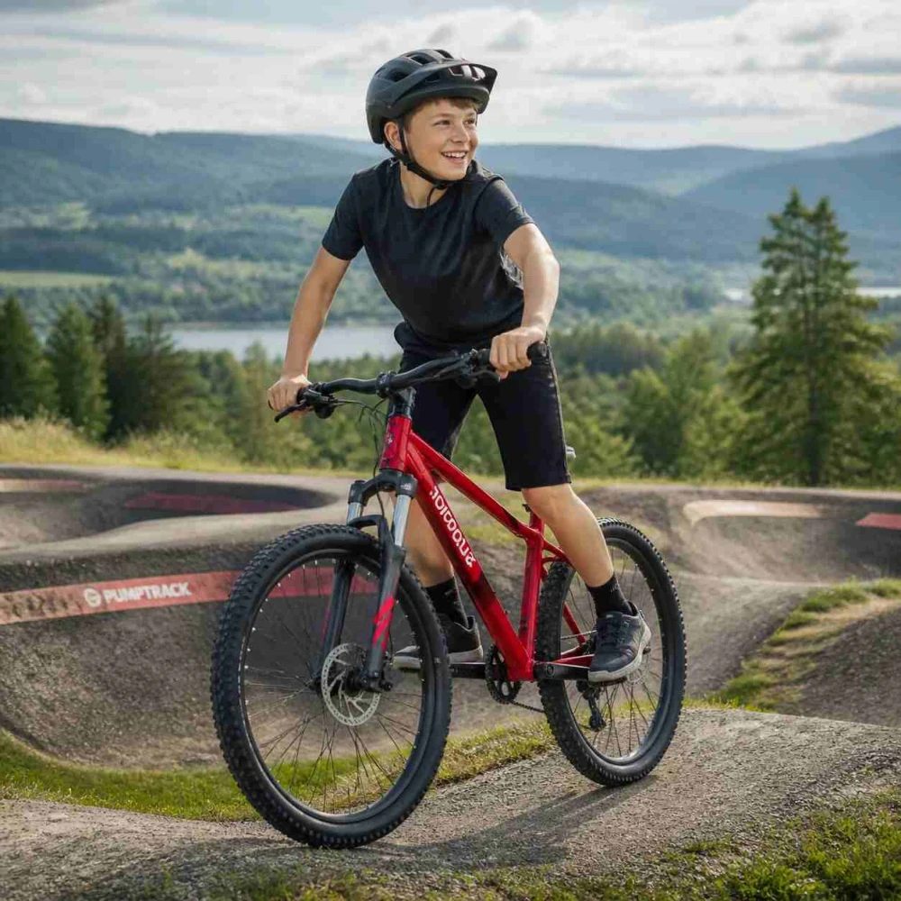 Superior Racer XC 27 2026 - horské kolo juniorské 27,5" - Gloss Racing Red