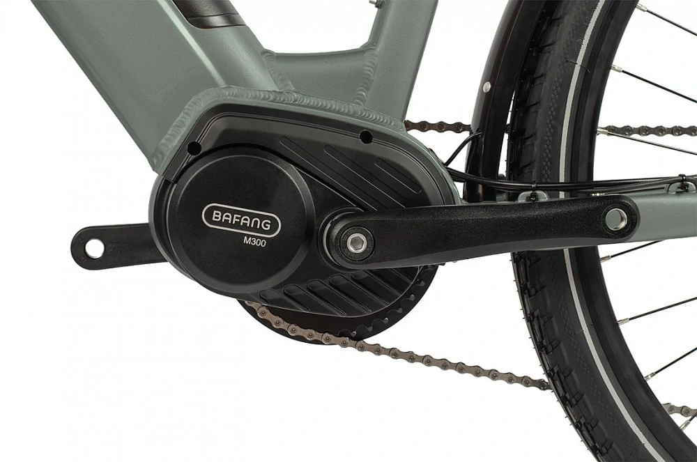 Maxbike Urbea 26 2026 - městské elektrokolo 26"  - pearl sea gray - uni size