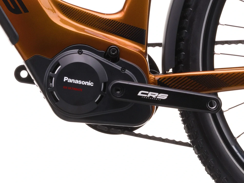 Crussis e-Country 10.11 2026 - městské elektrokolo  27,5" - 715 Wh (19,88 Ah) - oranžová