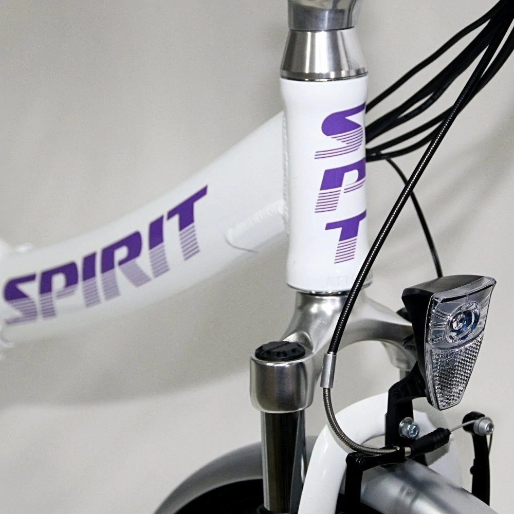 Spirit Joy 2024 - skládací elektrokolo 20" - 648 Wh (18 Ah) - bílá - vel. 16,5" (S)