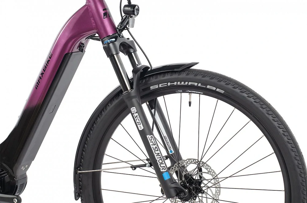 Maxbike Frida 2026-  univerzální elektrokolo 29"  - 720 Wh (20 Ah)  - pearl beet red