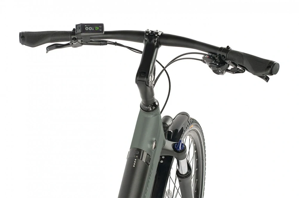 Maxbike Urbea 26 2026 - městské elektrokolo 26"  - pearl sea gray - uni size