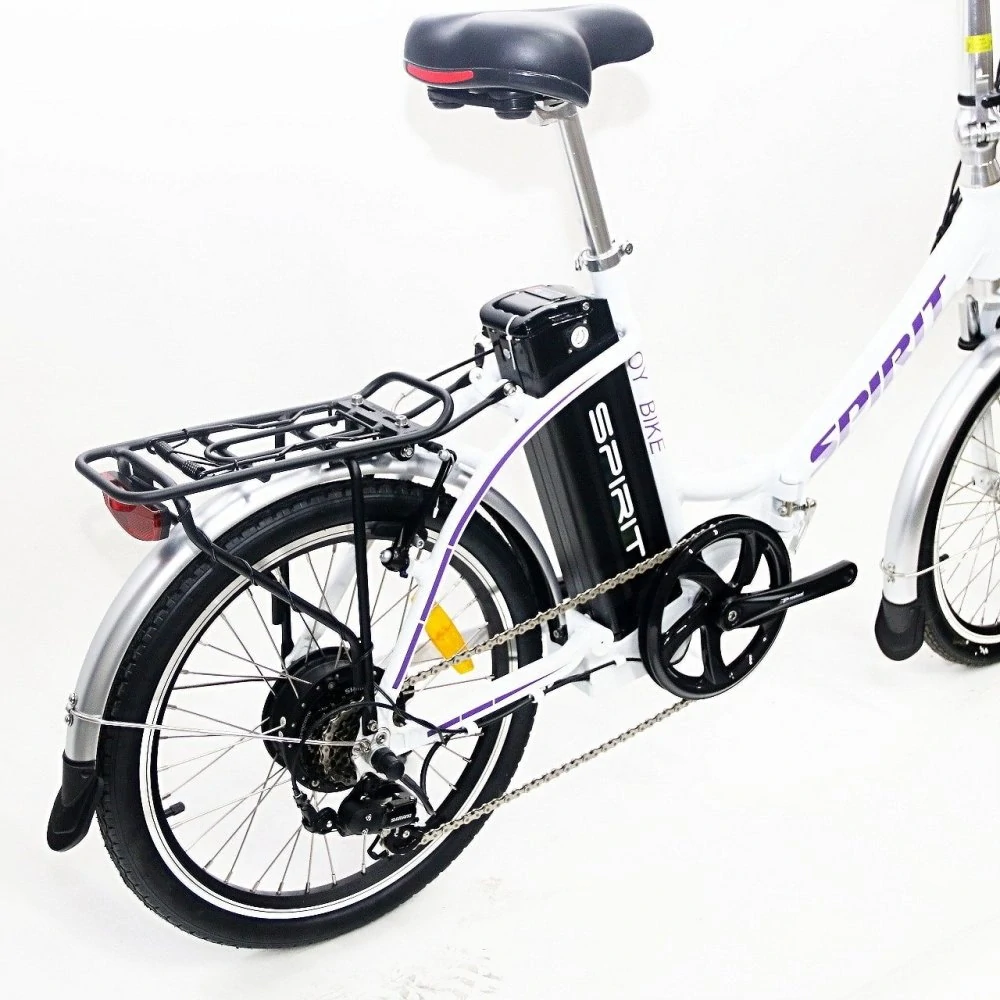 Spirit Joy 2024 - skládací elektrokolo 20" - 648 Wh (18 Ah) - bílá - vel. 16,5" (S)