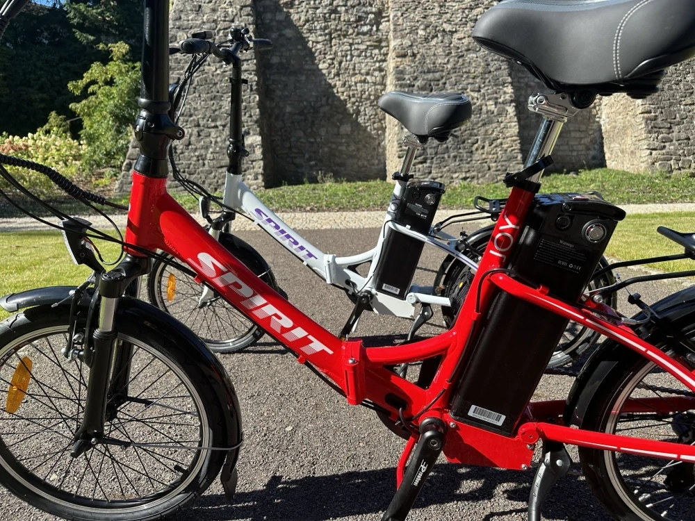 Spirit Joy 2024 - skládací elektrokolo 20" - 648 Wh  (18 Ah) -  červená - vel. 16,5" (S)