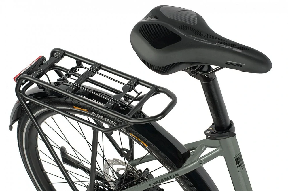 Maxbike Urbea 26 2026 - městské elektrokolo 26"  - pearl sea gray - uni size