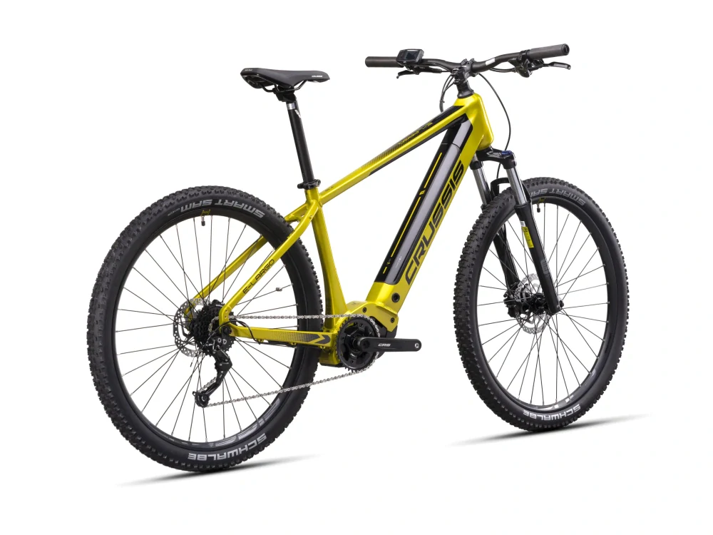Crussis e-Largo 7.10-L 2025 - horské elektrokolo 29"- 900 Wh (25 Ah) - žlutá/černá