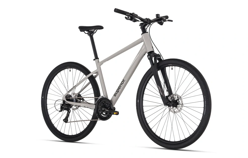 Superior Blox 6.2 2026 - trekingové kolo 28" - Gloss Grey - vel. 20" (L)