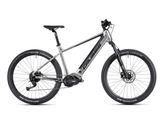 Crussis e-Atland 7.10-M 2025 - horské elektrokolo pánské 27,5"- 720 Wh (20 Ah) - šedá/černá