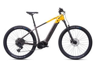 Crussis e-Largo 10.11 2026 - horské elektrokolo 29" - 894 Wh (24,8 Ah) - šedá/žlutá 