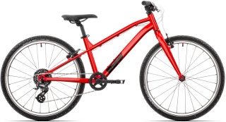 Rock Machine Riff Jr 24 2026 - horské kolo dětské 24"  - Gloss Fire Red - vel. 13" (XS)