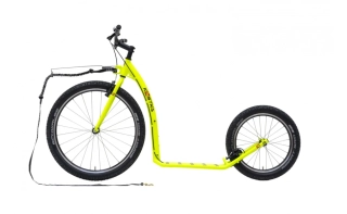 Koloběžka Kostka Mushing Racer Fun G5 (27,5/20) - žlutá