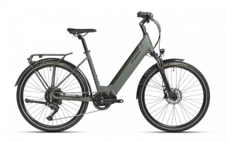 Maxbike Urbea 26 2026 - městské elektrokolo 26"  - pearl sea gray - uni size