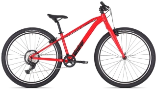 Rock Machine Riff Jr 27 2026 - horské kolo juniorské 27,5" - Gloss Fire Red - vel. 15" (S)