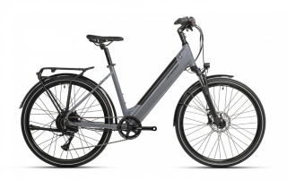 Maxbike Civita 26 2026 - městské elektrokolo 26" - 630 Wh (17,5 Ah) šedá - vel. 18 (M)